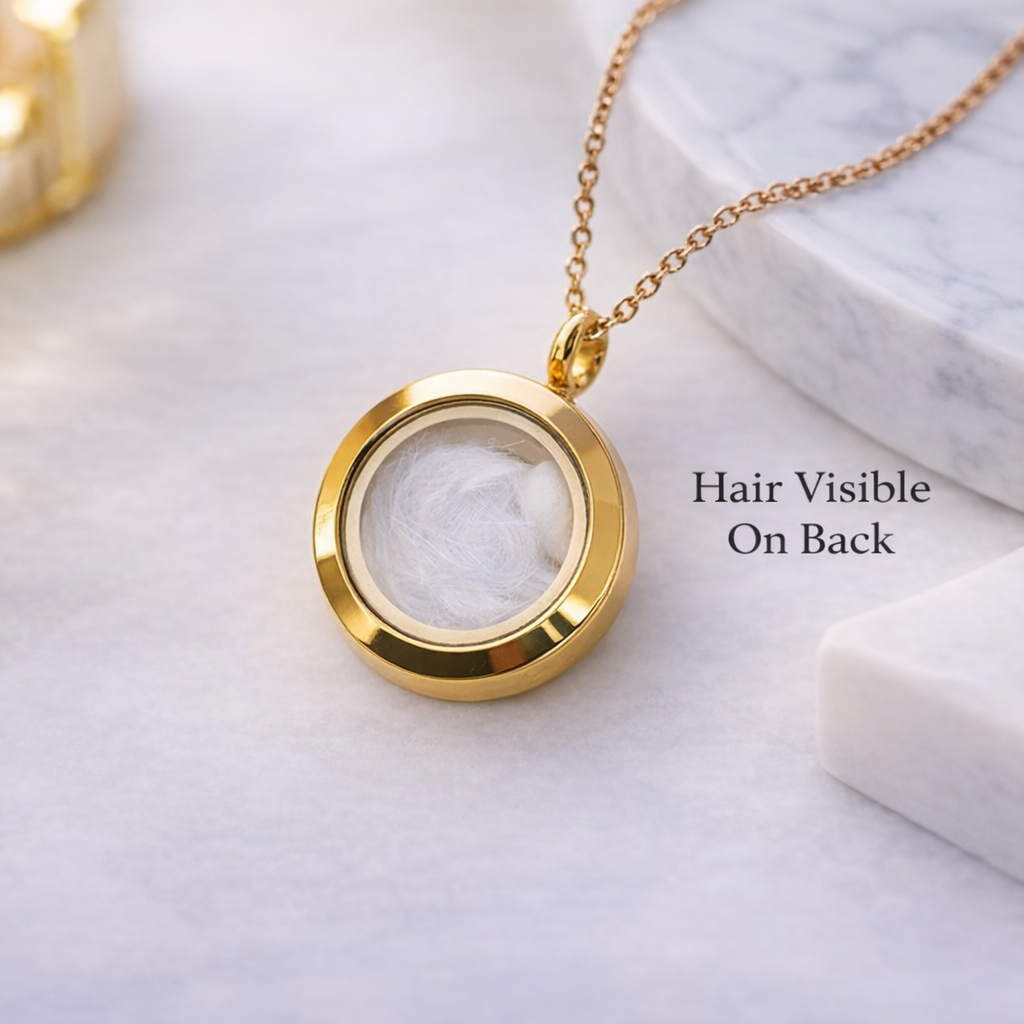 Custom Pet Photo Locket Necklace – Personalized Memorial Jewelry