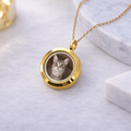 Custom Pet Photo Locket Necklace – Personalized Memorial Jewelry