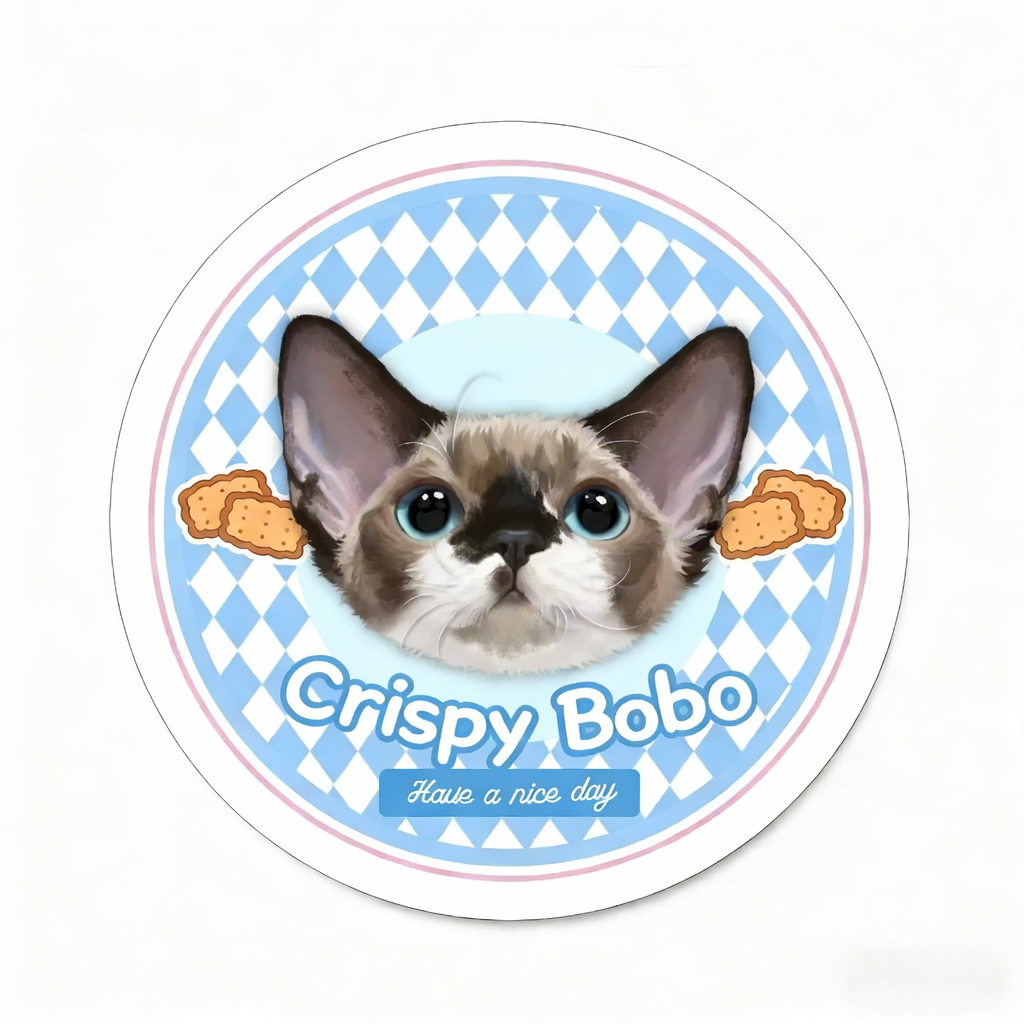 Custom Pet Illustration Rug – Personalized Hand-Drawn Pet Portrait Carpet