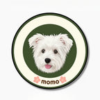 Custom Pet Illustration Rug – Personalized Hand-Drawn Pet Portrait Carpet