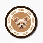 Custom Pet Illustration Rug – Personalized Hand-Drawn Pet Portrait Carpet