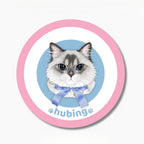 Custom Pet Illustration Rug – Personalized Hand-Drawn Pet Portrait Carpet