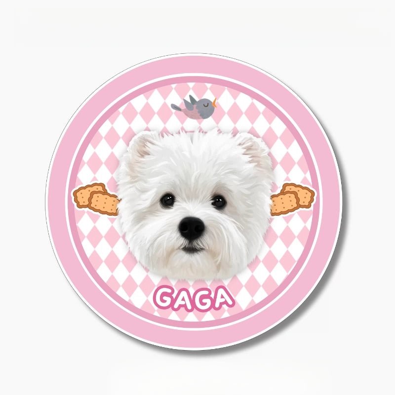 Custom Pet Illustration Rug – Personalized Hand - Drawn Pet Portrait Carpet - paw&bond