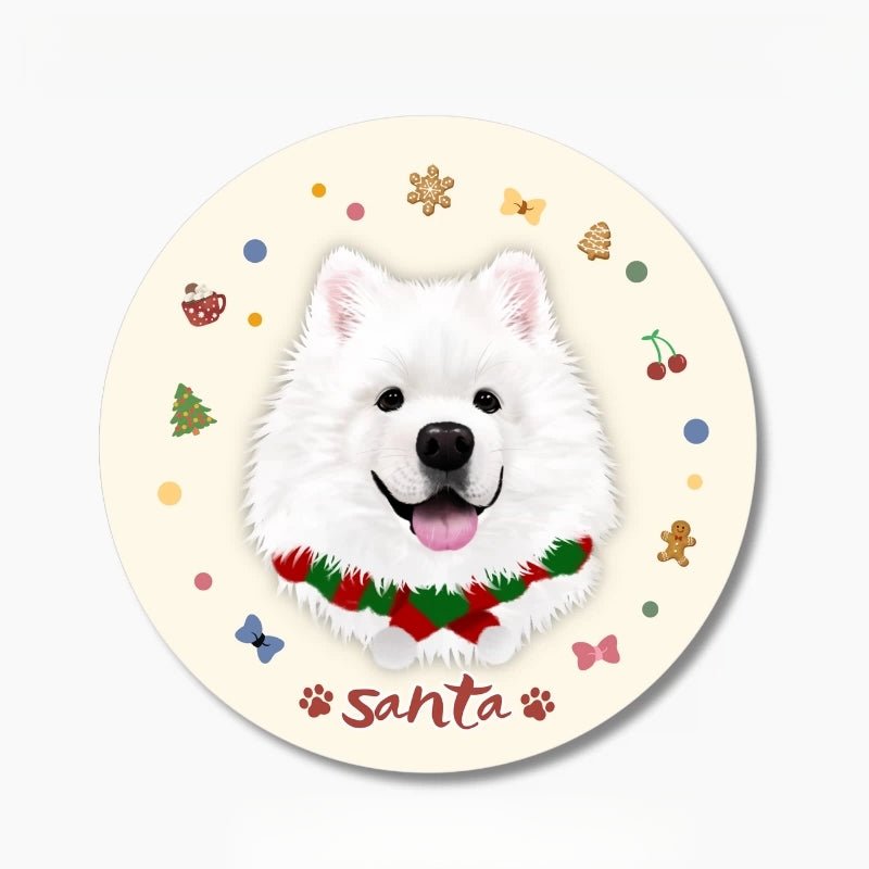 Custom Pet Illustration Rug – Personalized Hand - Drawn Pet Portrait Carpet - paw&bond