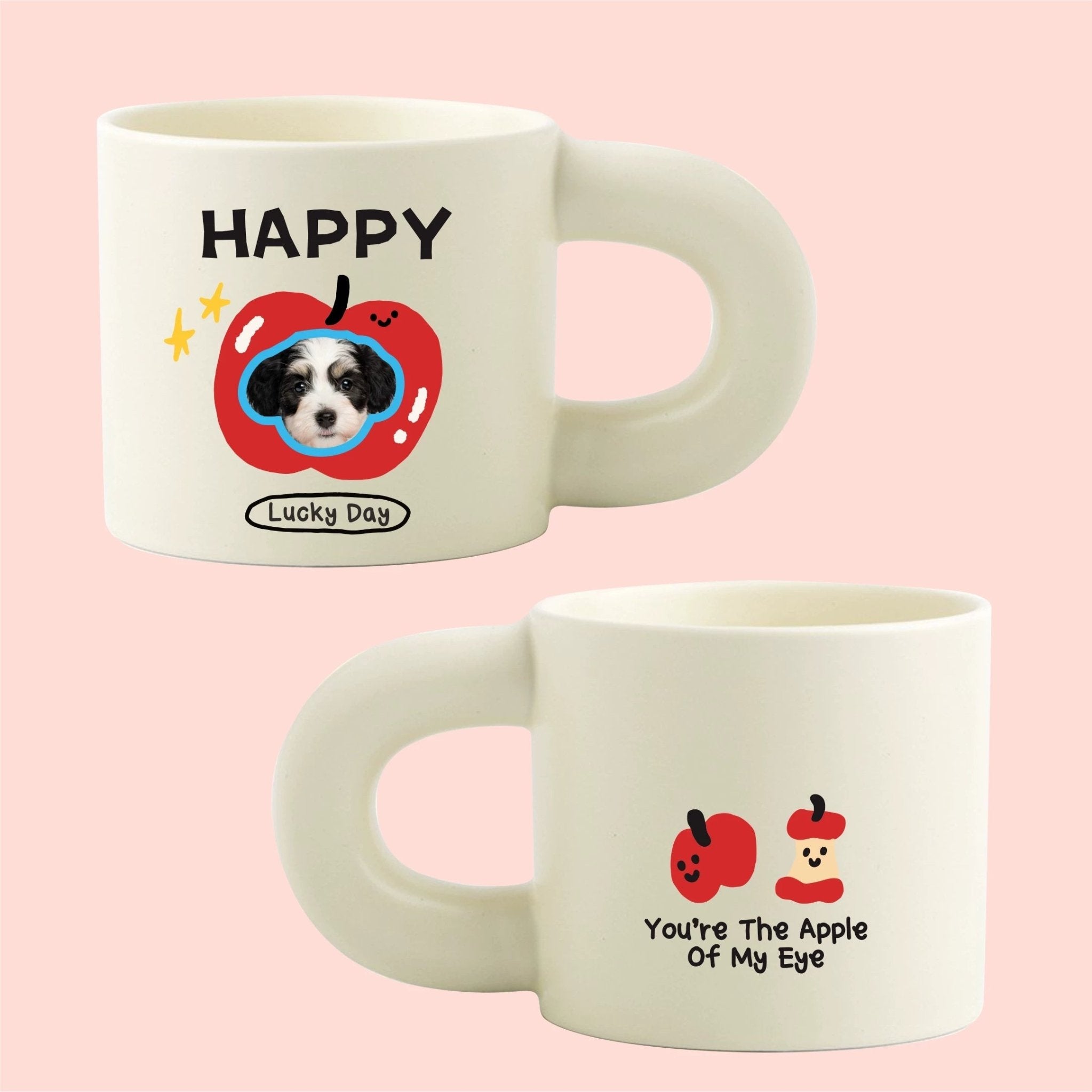 Custom Pet Photo Mug – Personalized Dog & Cat Ceramic Coffee Cup Gift - paw&bond