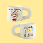 Custom Pet Photo Mug – Personalized Dog & Cat Ceramic Coffee Cup Gift - paw&bond