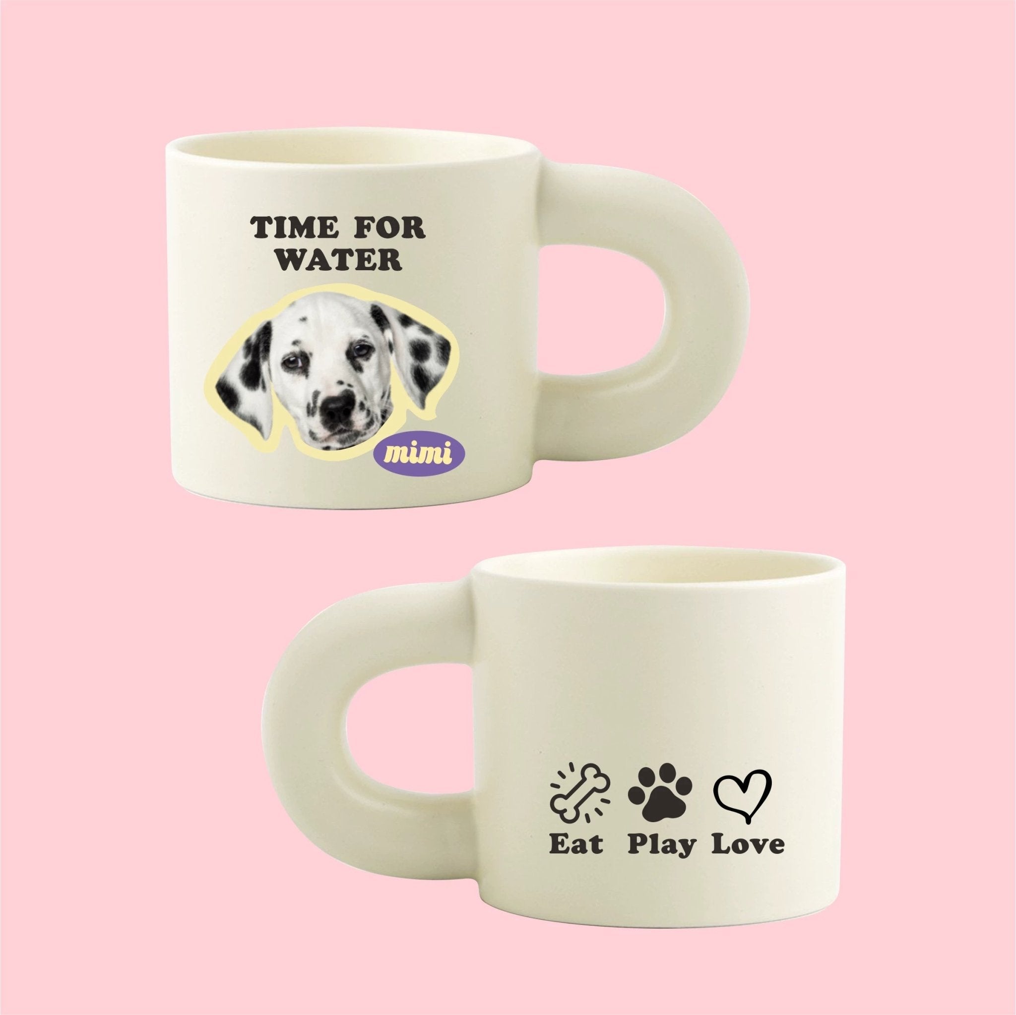 Custom Pet Photo Mug – Personalized Dog & Cat Ceramic Coffee Cup Gift - paw&bond