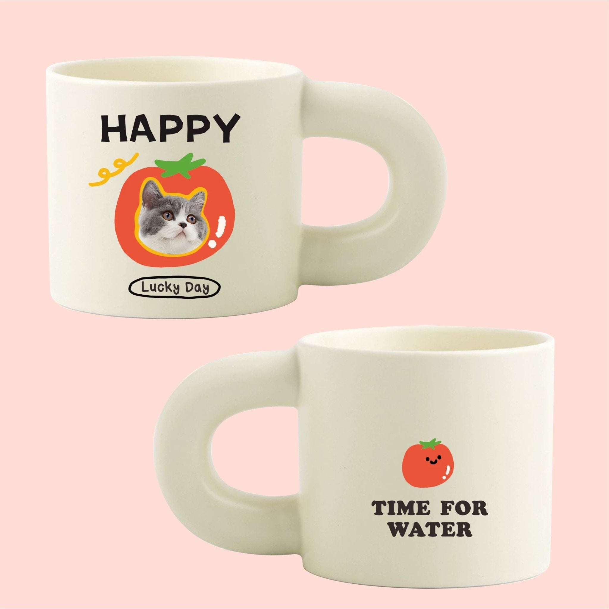 Custom Pet Photo Mug – Personalized Dog & Cat Ceramic Coffee Cup Gift - paw&bond