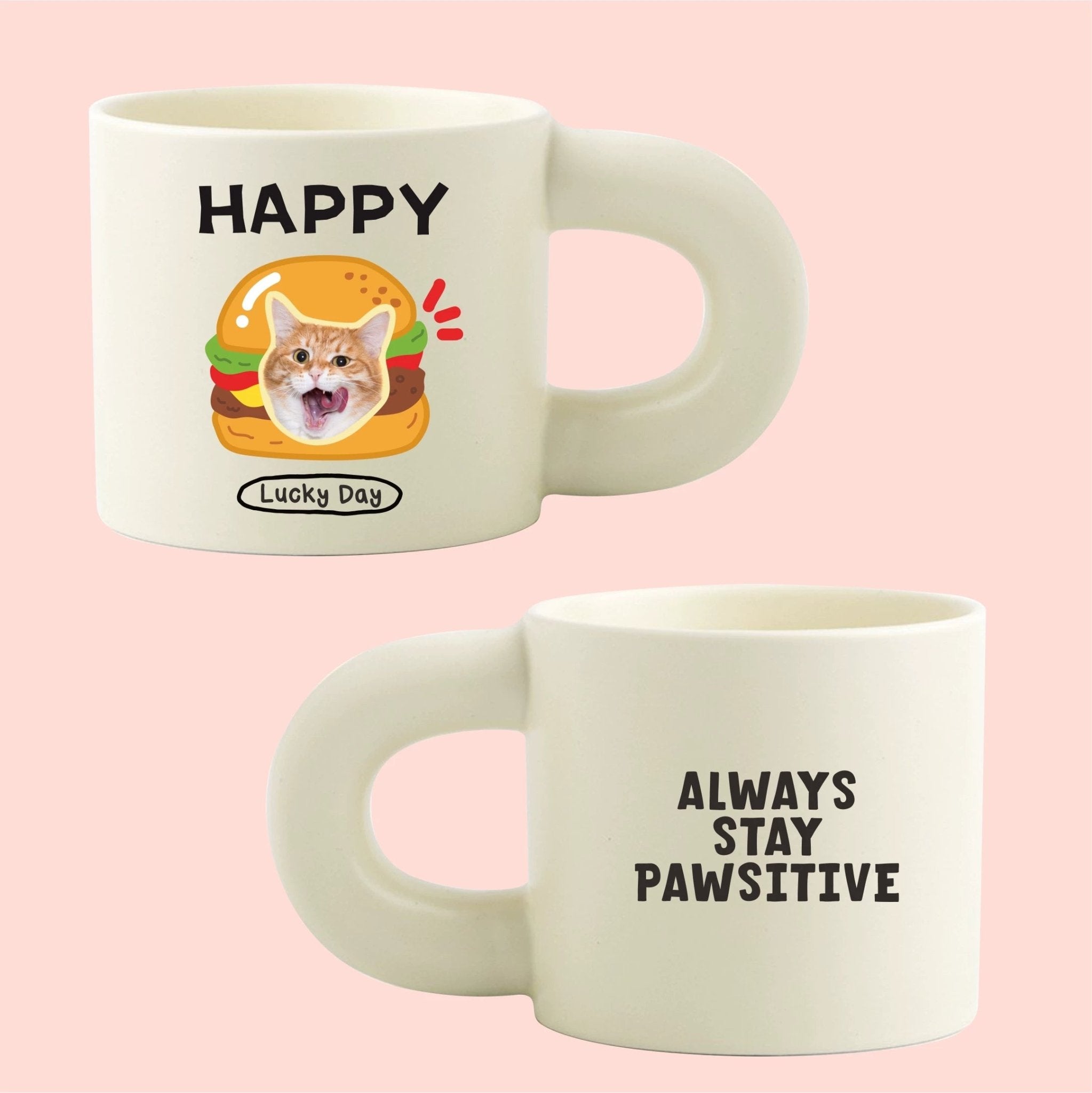 Custom Pet Photo Mug – Personalized Dog & Cat Ceramic Coffee Cup Gift - paw&bond