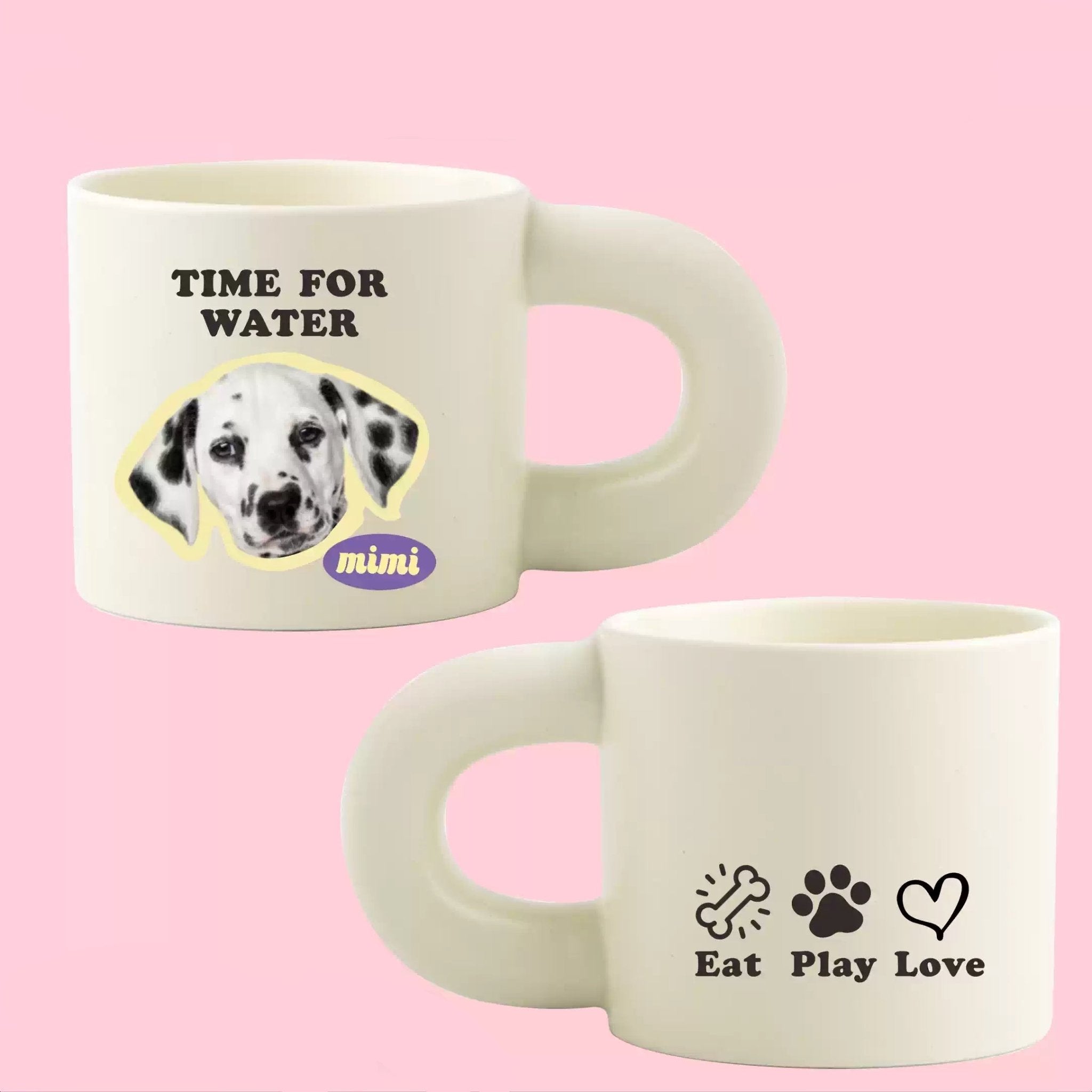 Custom Pet Photo Mug – Personalized Dog & Cat Ceramic Coffee Cup Gift - paw&bond