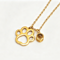Custom Pet Photo Projection Necklace - paw&bond