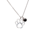 Custom Pet Photo Projection Necklace - paw&bond