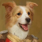 Custom Pet Portrait – Personalized Oil Painting Style Print for Cat & Dog | Framed Wall Art Gift - paw&bond