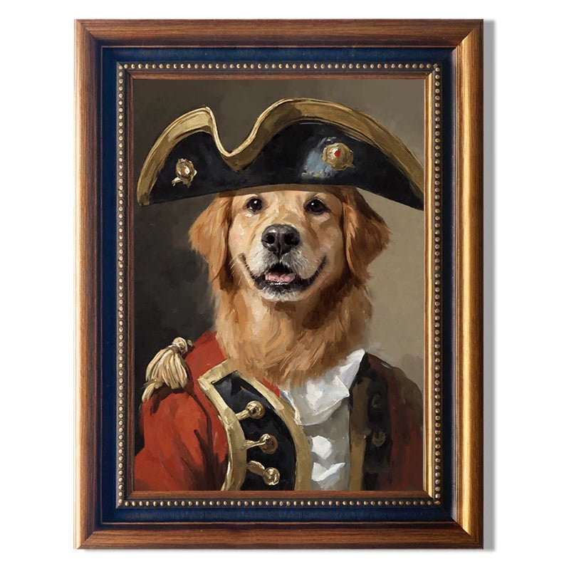 Custom Pet Portrait – Personalized Oil Painting Style Print for Cat & Dog | Framed Wall Art Gift - paw&bond