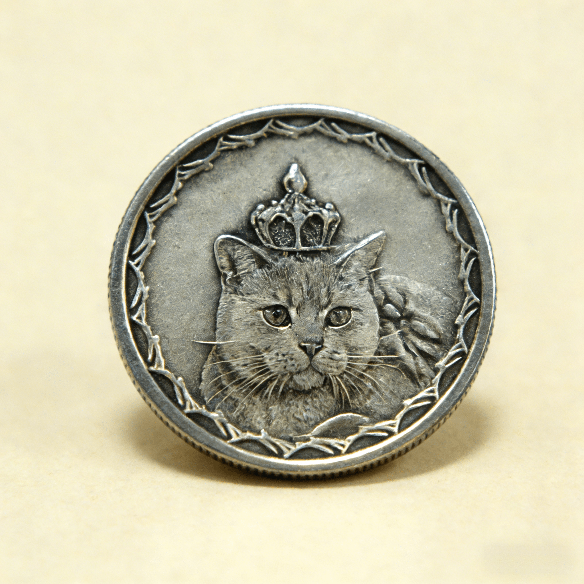 Custom Pet Portrait Silver Necklace – Hand Engraved 999 Fine Silver Pendant - paw&bond