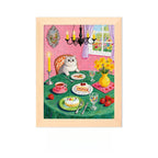 Custom Pet Portrait Puzzle Art – Hand-Illustrated from Your Photo, A Puzzle You Can Display