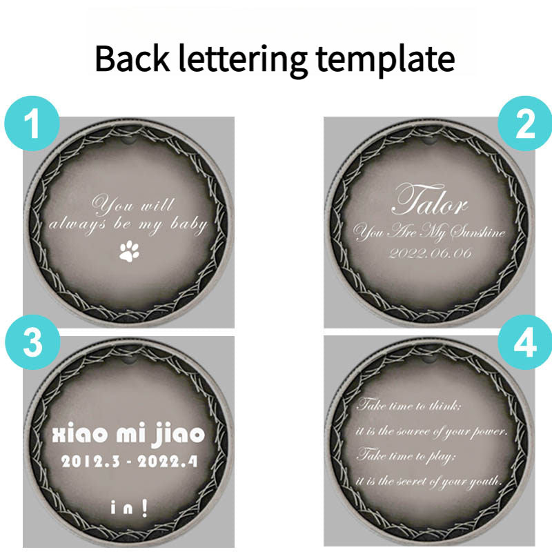 Custom Pet Portrait Silver Necklace – Hand Engraved 999 Fine Silver Pendant